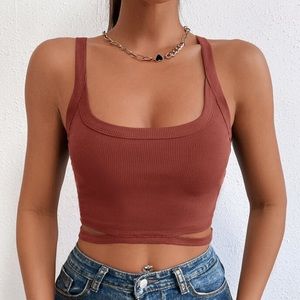 shein cropped tank top